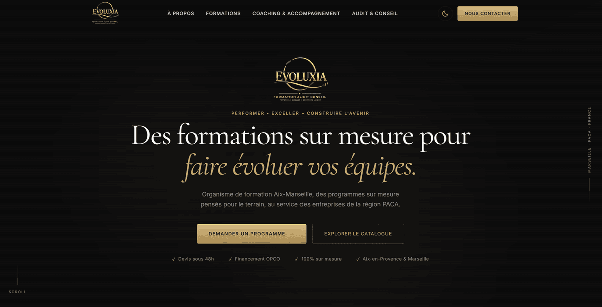 Evoluxia, organisme de formation